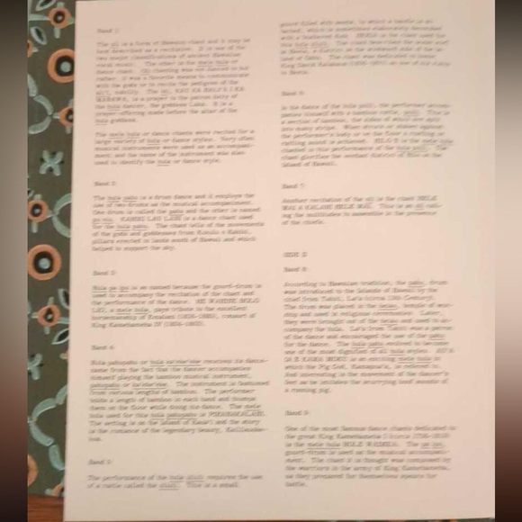 Vintage record -  Hawaiian Folk, Hula & chant music - Picture 3 of 5